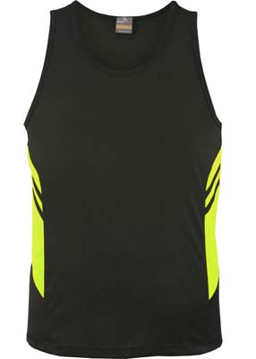 The Aussie Pacific Kids Tasman Singlet is a 150gsm, driwear 100% polyester singlet.  32 colours.  4 - 16.  Great branded singlets from Aussie Pacific.