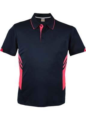 The Aussie Pacific Kids Tasman Polo is a 150gsm, driwear polyester polo shirt.  Ladies and Mens available.  30 colours.  Great branded polos from Aussie Pacific.