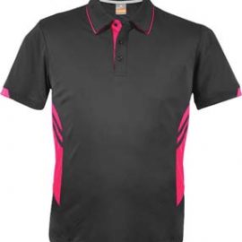 The Aussie Pacific Kids Tasman Polo is a 150gsm, driwear polyester polo shirt.  Ladies and Mens available.  30 colours.  Great branded polos from Aussie Pacific.