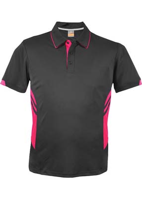 The Aussie Pacific Kids Tasman Polo is a 150gsm, driwear polyester polo shirt.  Ladies and Mens available.  30 colours.  Great branded polos from Aussie Pacific.