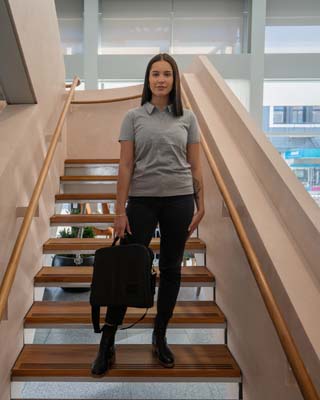 The Cloke Womens Element Polo is a 220gsm premium combed ring spun cotton polo.  5 colours. 8 - 22.  Great branded heavyweight polos from Cloke.