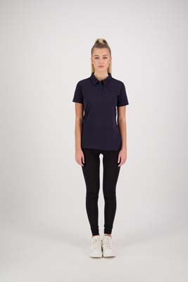 The Cloke Womens Element Polo is a 220gsm premium combed ring spun cotton polo.  5 colours. 8 - 22.  Great branded heavyweight polos from Cloke.