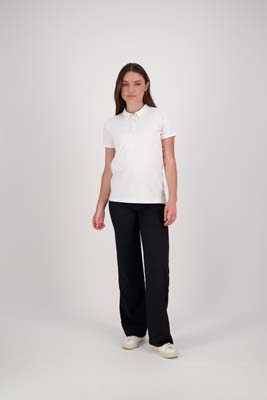 The Cloke Womens Element Polo is a 220gsm premium combed ring spun cotton polo.  5 colours. 8 - 22.  Great branded heavyweight polos from Cloke.