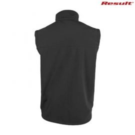 The Result Mens Classic Softshell Vest is a waterproof, breathable, windproof softshell vest.  2 colours.  S - 5XL.  Great bonded softshell vests from Result.