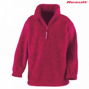 The Result Polartherm Youth 1/4 Zip Top is a 330gsm polyester 1/4 Zip Jacket. 6 colours. XS - XL. Embroidery. Great branded 1/4 Zip fleece jackets.