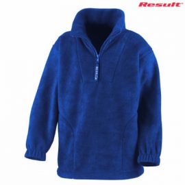 The Result Polartherm Youth 1/4 Zip Top is a 330gsm polyester 1/4 Zip Jacket. 6 colours. XS - XL. Embroidery. Great branded 1/4 Zip fleece jackets.