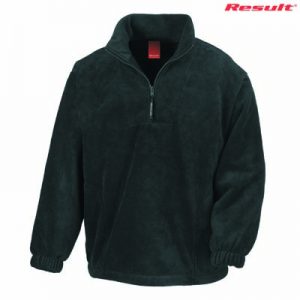 R033X Result Polartherm 1/4 Zip Top - Black The Result Polartherm Adult 1/4 Zip Jacket is a 330gsm polyester 1/4 Zip Jacket. 6 colours. XS - 3XL. Embroidery. Great branded 1/3 Zip fleece jackets.
