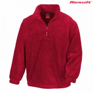 The Result Polartherm Adult 1/4 Zip Jacket is a 330gsm polyester 1/4 Zip Jacket. 6 colours. XS - 3XL. Embroidery. Great branded 1/3 Zip fleece jackets.