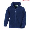 R036B Result Polartherm Youth Full Zip Jacket – Navy