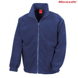 The Result Polartherm Adult Full Zip Jacket is a 330gsm polyester fleece.  6 colours.  XS - 3XL.  Great branded full zip fleece jackets from Result.