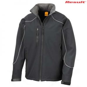 The Result Adult Ice Fell Hooded Jacket is a fitted, waterproof jacket with microfleece inner.  3 colours.  Great embroidered waterproof jackets.
