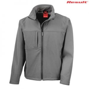 The Result Mens Classic Softshell Jacket is a waterproof, breathable, windproof softshell jacket. 4 colours. S - 5XL. Great bonded waterproof softshell jackets.