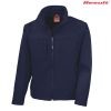 R121X Result Mens Classic Softshell Jacket – Navy