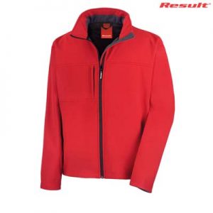 The Result Mens Classic Softshell Jacket is a waterproof, breathable, windproof softshell jacket. 4 colours. S - 5XL. Great bonded waterproof softshell jackets.