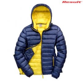 The Result Urban Ladies Snowbird Hooded Jacket is a relaxed fit, nylon puffer jacket.  5 colour options.  S - 3XL.  Great branded puffer jackets from Result.