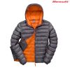 R194M Result Urban Mens Snowbird Hooded Jacket – Grey/Orange