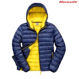 The Result Urban Mens Snowbird Hooded Jacket is a relaxed fit, nylon puffer jacket.  5 colour options.  S - 5XL.  Great branded puffer jackets from Result.