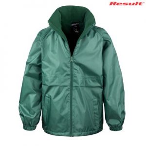 The Result Core Youth Dri Warm & Lite Jacket is a relaxed fit, StormDri polyester outer with microfleece inner.  6 colours.  Great branded jackets.