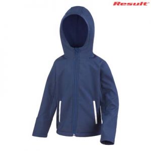 The Result Softshell Youth TX Performance Jacket is a relaxed fit, waterproof, softshell jacket.  6 - 14.  2 colours.  Great embroidered softshell jackets.