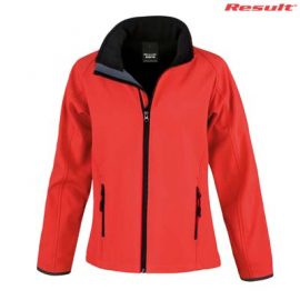 The Result Ladies Core Printable Softshell Jacket is a slim fit, polyester outer, microfleece inner softshell jacket.  4 colours.  XS - 3XL.  Great softshell jackets.