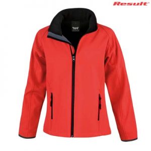 The Result Ladies Core Printable Softshell Jacket is a slim fit, polyester outer, microfleece inner softshell jacket. 4 colours. XS - 3XL. Great softshell jackets.