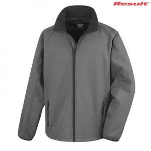 R231M Result Mens Core Printable Softshell Jacket - Grey The Result Mens Core Printable Softshell Jacket is a slim fit, polyester outer, microfleece inner softshell jacket. 4 colours. S - 5XL. Great softshell jackets.