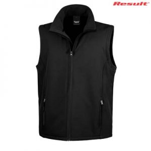 The Result Mens Core Printable Softshell Vest is a slim fit. polyester outer with microfleece inner, vest.  S - 5XL.  3 colours.  Great softshell vests.