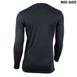 The Work-Guard Round Neck Thermal Top is a 265gsm poly/viscose thermal top. Black or Navy. XS - 5XL. Great work thermals from Work-Guard.