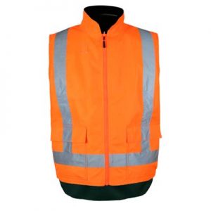 R461X Work-Guard Adult Reversible Fleece Lined Safety Vest - Orange The Work-Guard Adult Reversible Fleece Lined Safety Vest is a 100% 300D Oxford Polyester hi vis vest.  2 colours.  S - 5XL.  Great branded hi vis vests.