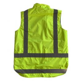 The Work-Guard Adult Reversible Fleece Lined Safety Vest is a 100% 300D Oxford Polyester hi vis vest.  2 colours.  S - 5XL.  Great branded hi vis vests.