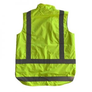 The Work-Guard Adult Reversible Fleece Lined Safety Vest is a 100% 300D Oxford Polyester hi vis vest.  2 colours.  S - 5XL.  Great branded hi vis vests.