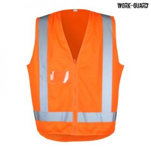 The Work-Guard Adult Safety Vest TTMC-W is a 120gsm polyester hi vis vest.  S - 5XL.  Orange or Yellow.  Great branded hi vis safety vests. 