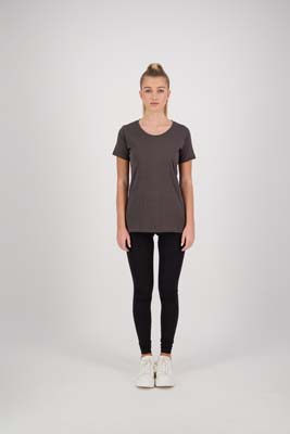 The Cloke Silhouette Tee is a scooped neck, 100% combed ring spun cotton tee. 21 colours. 8 - 20. Great tees from Cloke - unbranded or add your logo.