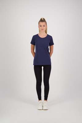 The Cloke Silhouette Tee is a scooped neck, 100% combed ring spun cotton tee. 21 colours. 8 - 20. Great tees from Cloke - unbranded or add your logo.