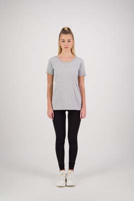 The Cloke Silhouette Tee is a scooped neck, 100% combed ring spun cotton tee. 21 colours. 8 - 20. Great tees from Cloke - unbranded or add your logo.