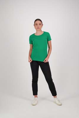 The Cloke Silhouette Tee is a scooped neck, 100% combed ring spun cotton tee. 21 colours. 8 - 20. Great tees from Cloke - unbranded or add your logo.