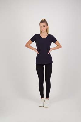 The Cloke Silhouette Tee is a scooped neck, 100% combed ring spun cotton tee. 21 colours. 8 - 20. Great tees from Cloke - unbranded or add your logo.