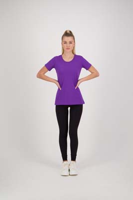 The Cloke Silhouette Tee is a scooped neck, 100% combed ring spun cotton tee. 21 colours. 8 - 20. Great tees from Cloke - unbranded or add your logo.