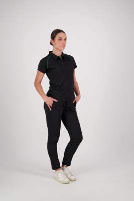 The Cloke Sport Womens XT Performance Pullover Polo is a 150gsm polyester performance polo. 13 colours. 8 - 22. Great branded performance polos.