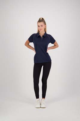 The Aurora Sport Womens XT Performance Pullover Polo is a 150gsm polyester performance polo. 13 colours. 8 - 22. Great branded performance polos.