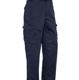 The Syzmik Mens Basic Cargo Pant is a regular, cotton drill, 310gsm work pant.  8 pockets.  Navy.  Great pants and workwear from Syzmik.