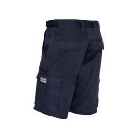 The Syzmik Basic Cargo Short is a 310gsm cotton drill cargo short.  Navy.  72 - 132.  Great work shirts and trade work wear from Syzmik.