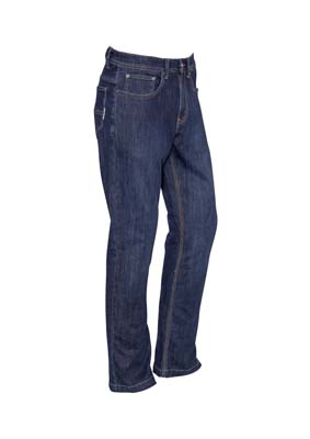 The Syzmik Stretch Denim Work Jeans is a 99% cotton, 283gsm work jeans.  72 - 132.  Blue.  Great branded denim jeans and workwear from Syzmik. 