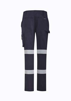 The Syzmik Womens Bio Motion Taped Pant is a 280gsm, cotton drill work pant.  Bio Motion.  8 - 24.  Great taped pants and workwear from Syzmik.
