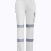 ZP720 Syzmik Womens Bio Motion Taped Pant – white