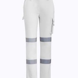 The Syzmik Womens Bio Motion Taped Pant is a 280gsm, cotton drill work pant.  Bio Motion.  8 - 24.  Great taped pants and workwear from Syzmik.