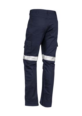 The Syzmik Mens Rugged Cooling Taped Pant is a square weave cotton ripstop, 240gsm pant.  Navy.  72 - 132.  Great pants and workwear from Syzmik.