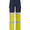 ZP980 Syzmik Bio Motion Hi Vis Taped Pant – Yellow/Navy