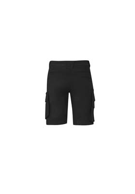 The Syzmik Mens Streetworx Curved Cargo Short is a 98% cotton cargo short.  4 colours.  72 - 132.  Great cargo shorts and workwear from Syzmik.