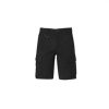 ZS360 Syzmik Streetworx Curved Cargo Short – Black